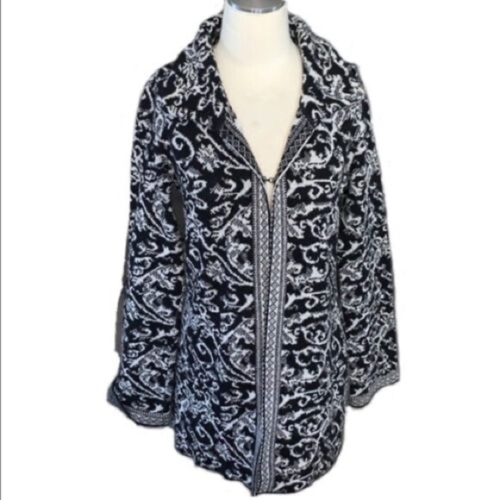 A. IDA Made in Italy Wool Cardigan Sweater